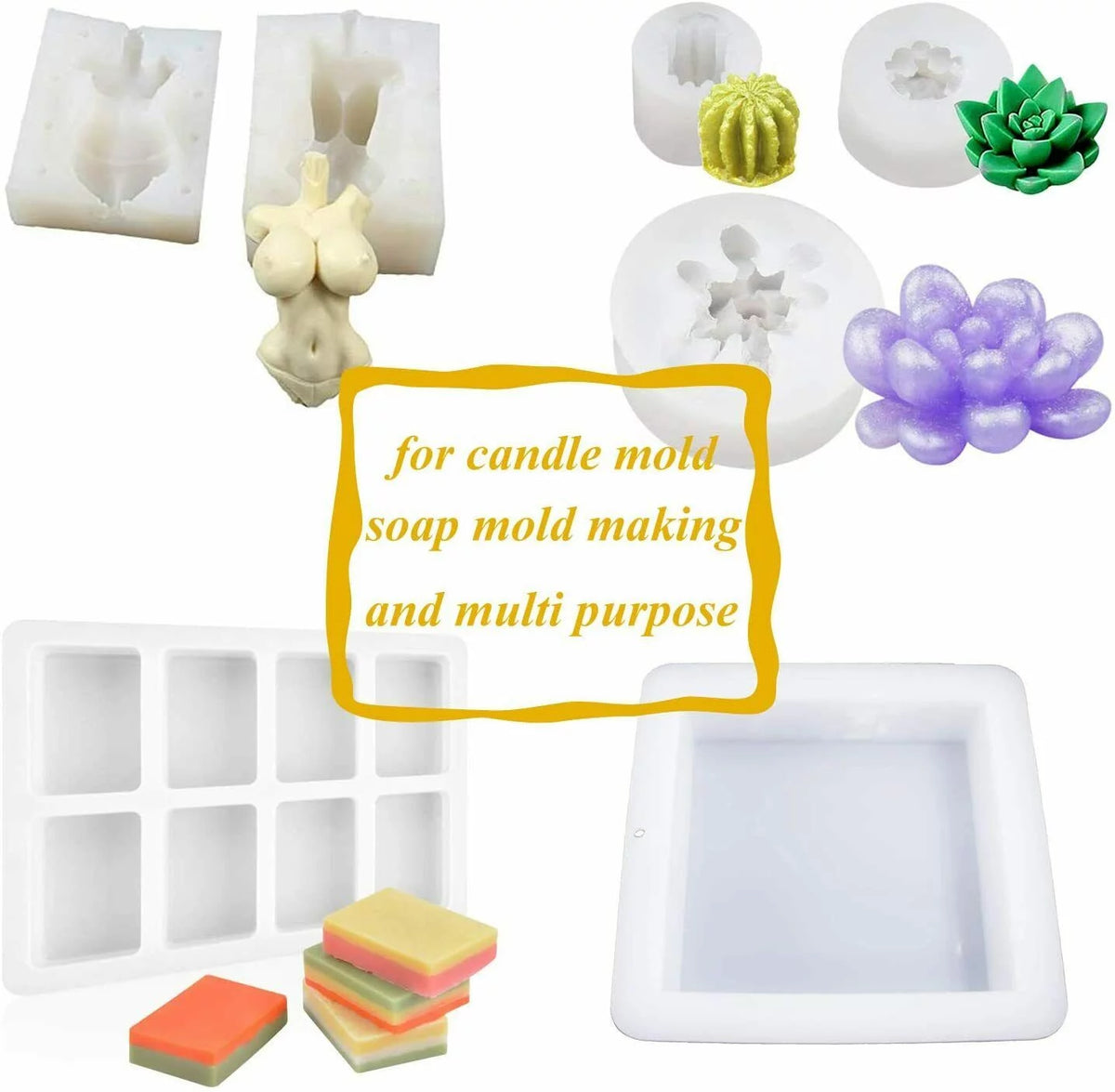 Translucent Clear Liquid Silicone Rubber Mold Making Kit 20.2oz H1247