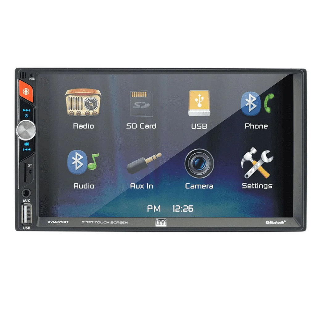 7 inch Double DIN Car Stereo with LED Touch Screen J16281