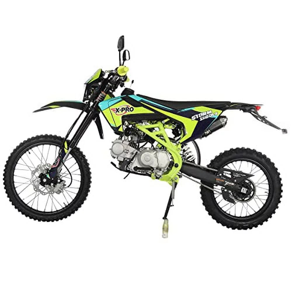 150cc Gas Pit Dirt Bike with 4-Speed Manual Transmission, 19"/16" Tires R168
