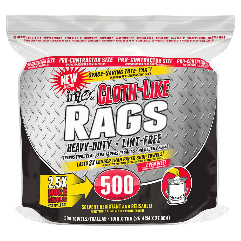 Cloth-Like Rags 500 Count K35420