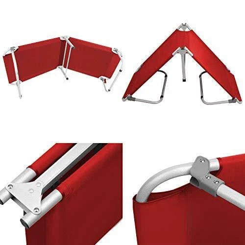 Portable Fold Up Camping Bed Cot with Storage Bag L27141