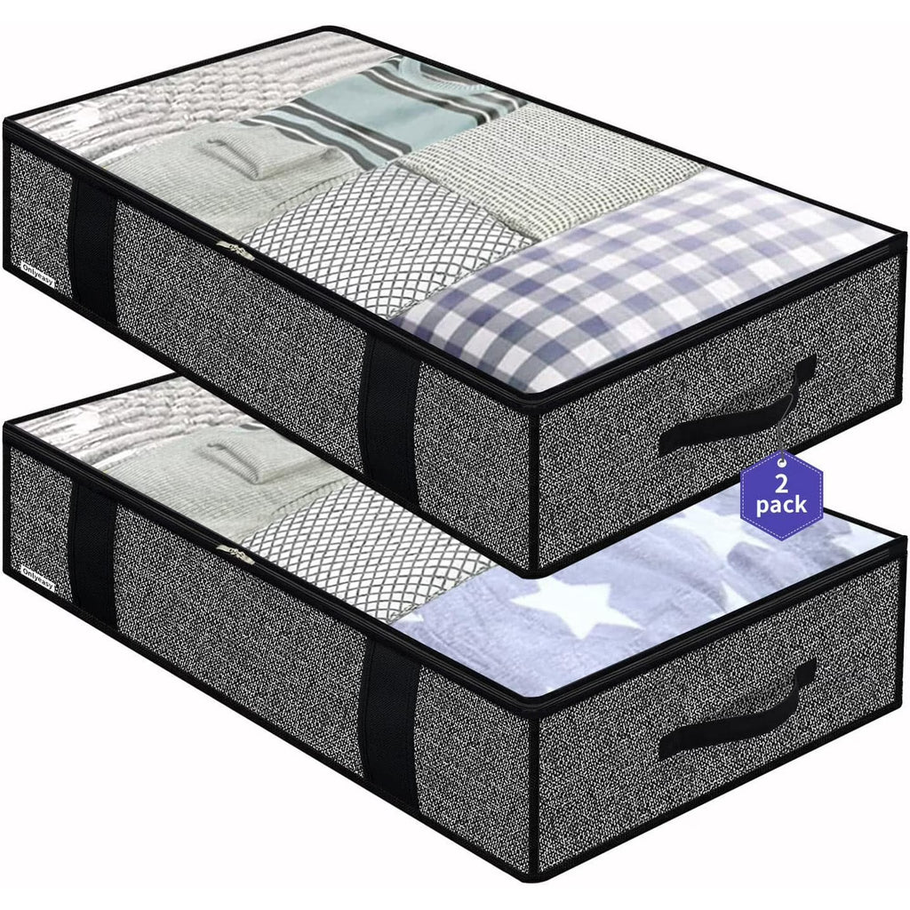 Breathable Zippered Storage Bag with Clear Window T112241