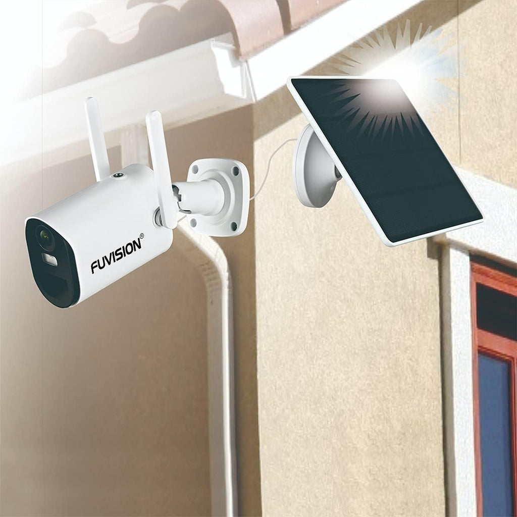 Solar Battery Powered 1080p Wireless Outdoor Camera H115733