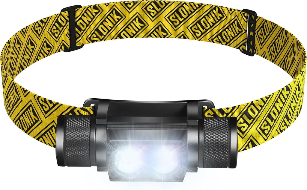 1000 Lumen Rechargeable CREE LED Headlamp with 2200 mAh Battery J8222
