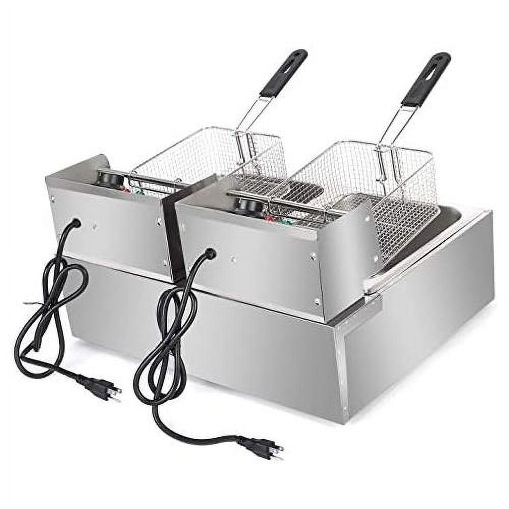 12L Electric Dual Deep Fryer K85829