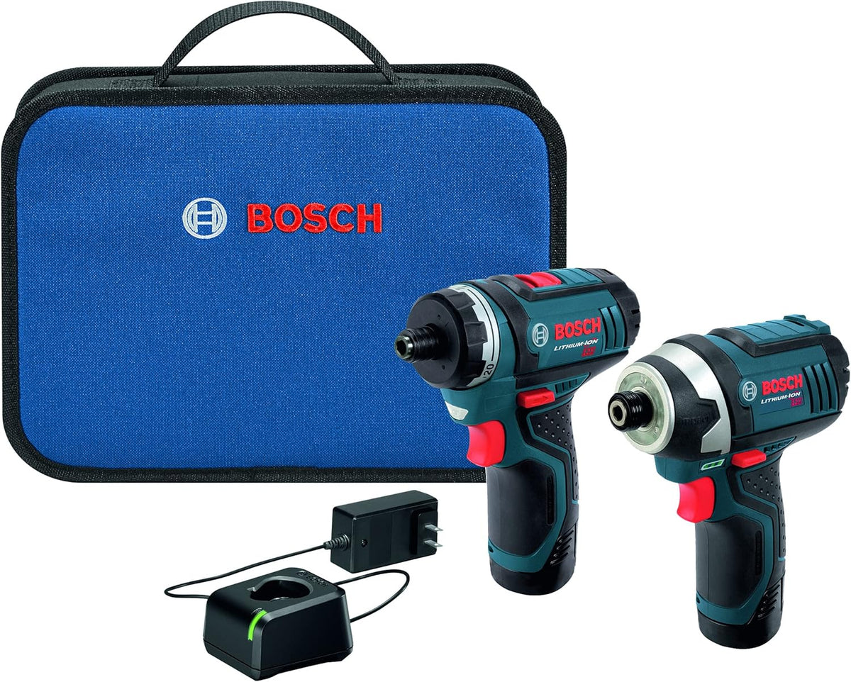 12V Max 2-Tool Combo Kit with 2 Batteries, Charger and Case A97530