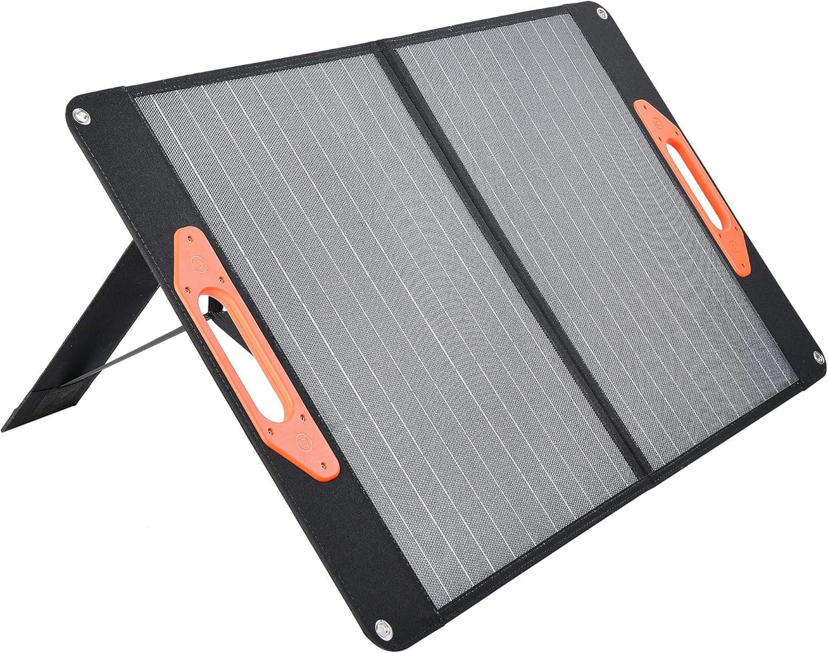 100W Portable Foldable Solar Panel with USB QC 3.0 Type C DC18V L896