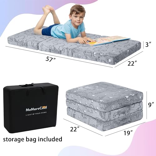 Foldable Floor Mattress, Trifold Futon, 63x26 Inch I86059