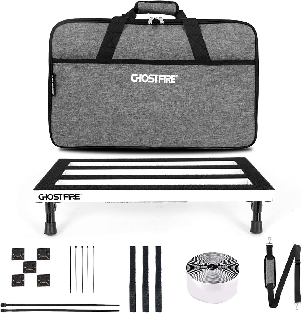 Aluminum Alloy Guitar Pedal Board with Carry Case O201
