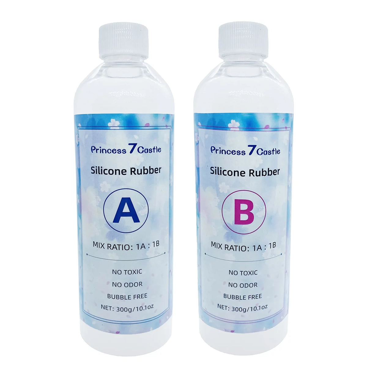 Translucent Clear Liquid Silicone Rubber Mold Making Kit 20.2oz H1247