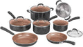 11pc Non-Stick Ceramic Cookware Set Z212