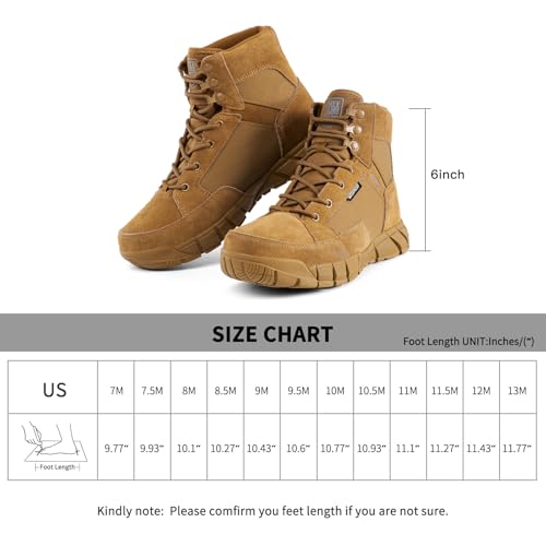 6 Inches Waterproof Hiking Work Boots R2695