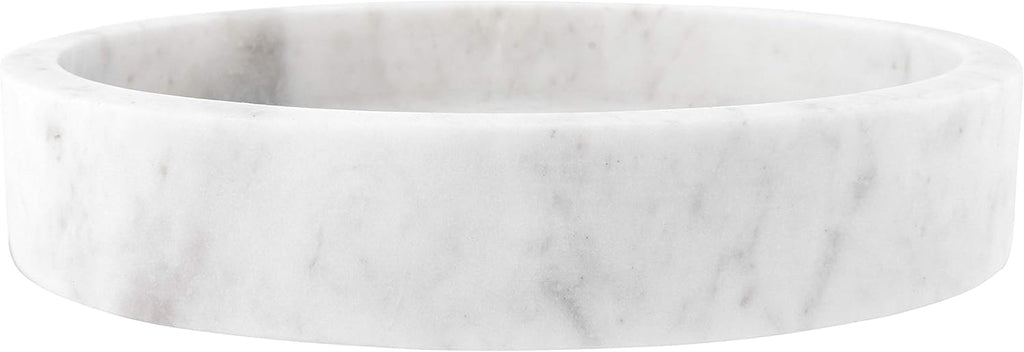 8 Round Carved Marble Tray S51738