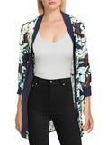 Petites Chiffon Floral Duster Blazer K665090