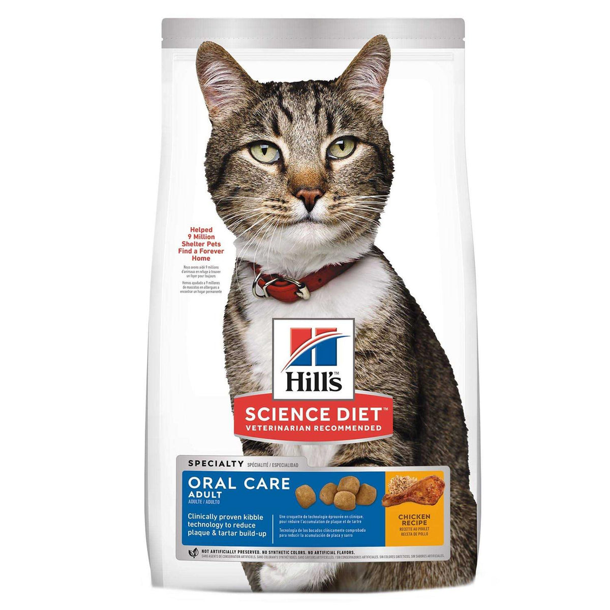 Oral Care Adult Dry Cat Food L72297