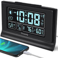 Auto Set Digital Alarm Clock with 5 Inch Large Display H4756
