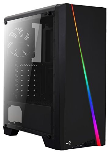 Black Mid Tower with Acrylic Side Window T87609