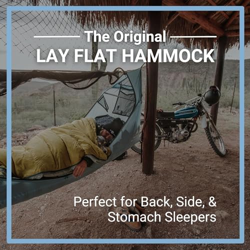 Lay Flat Hammock Tent with Mosquito Net X742