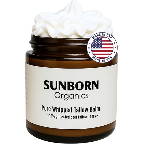 Unscented Organic Grass-Fed Beef Tallow Balm P105