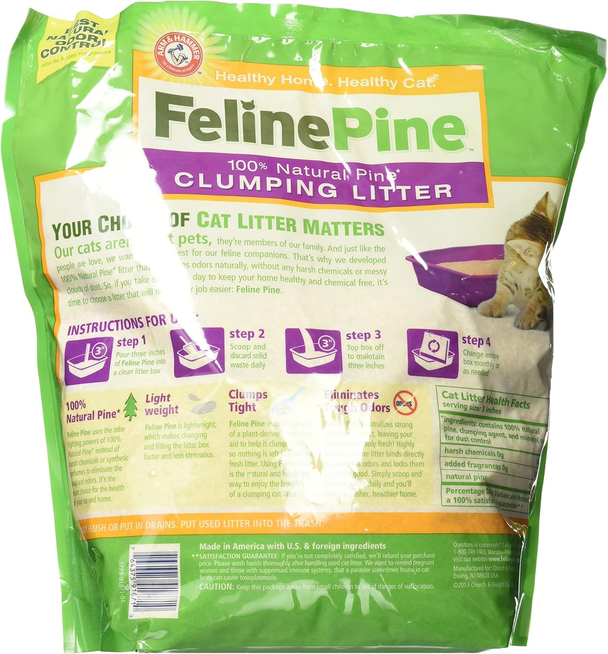 8 lbs Clumping Cat Litter H18114