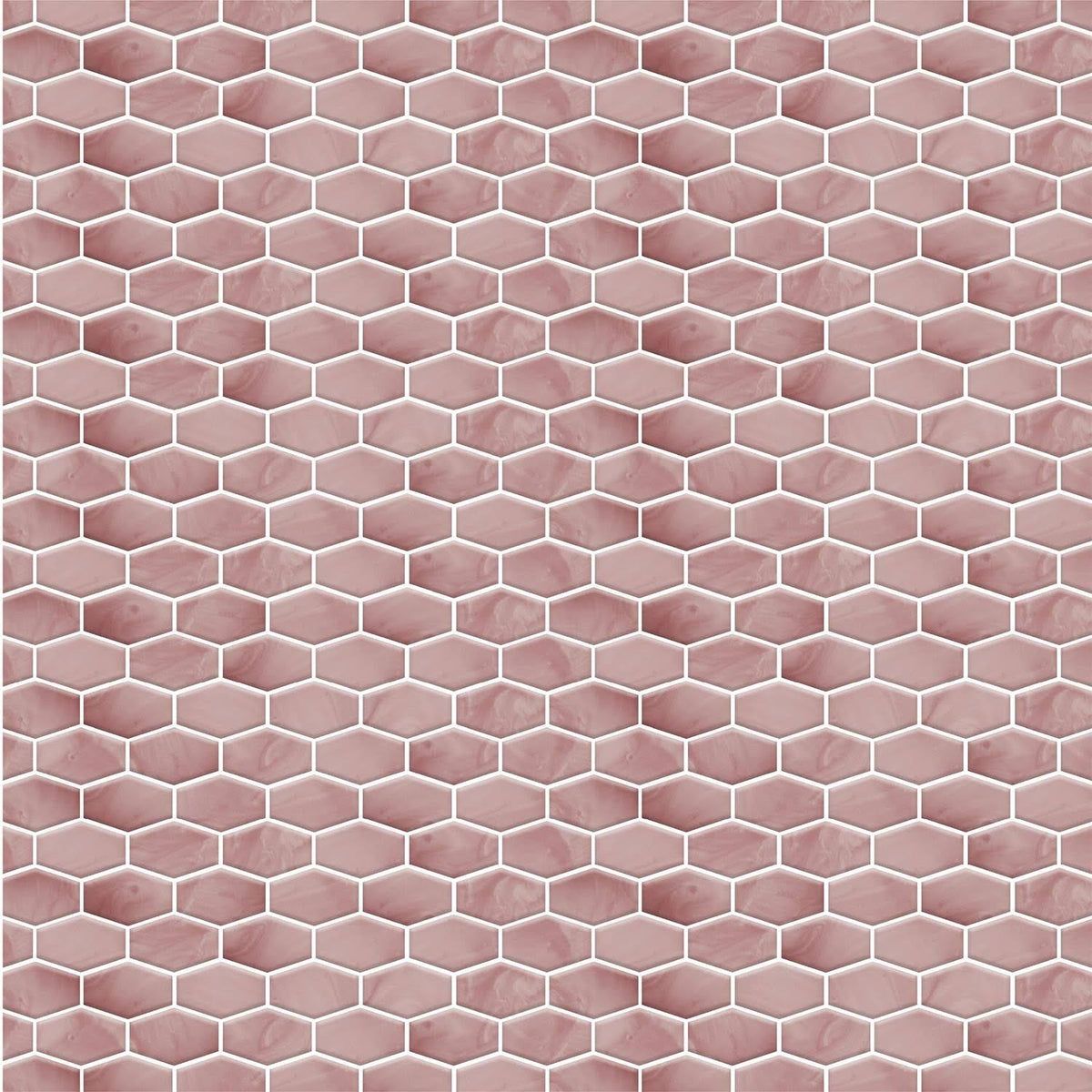 Red 60 Pieces Peel and Stick Wall Tile Stickers C8351