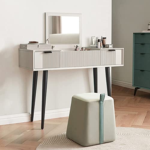 Vanity Desk with Drawers & Flip Top Mirror H559076
