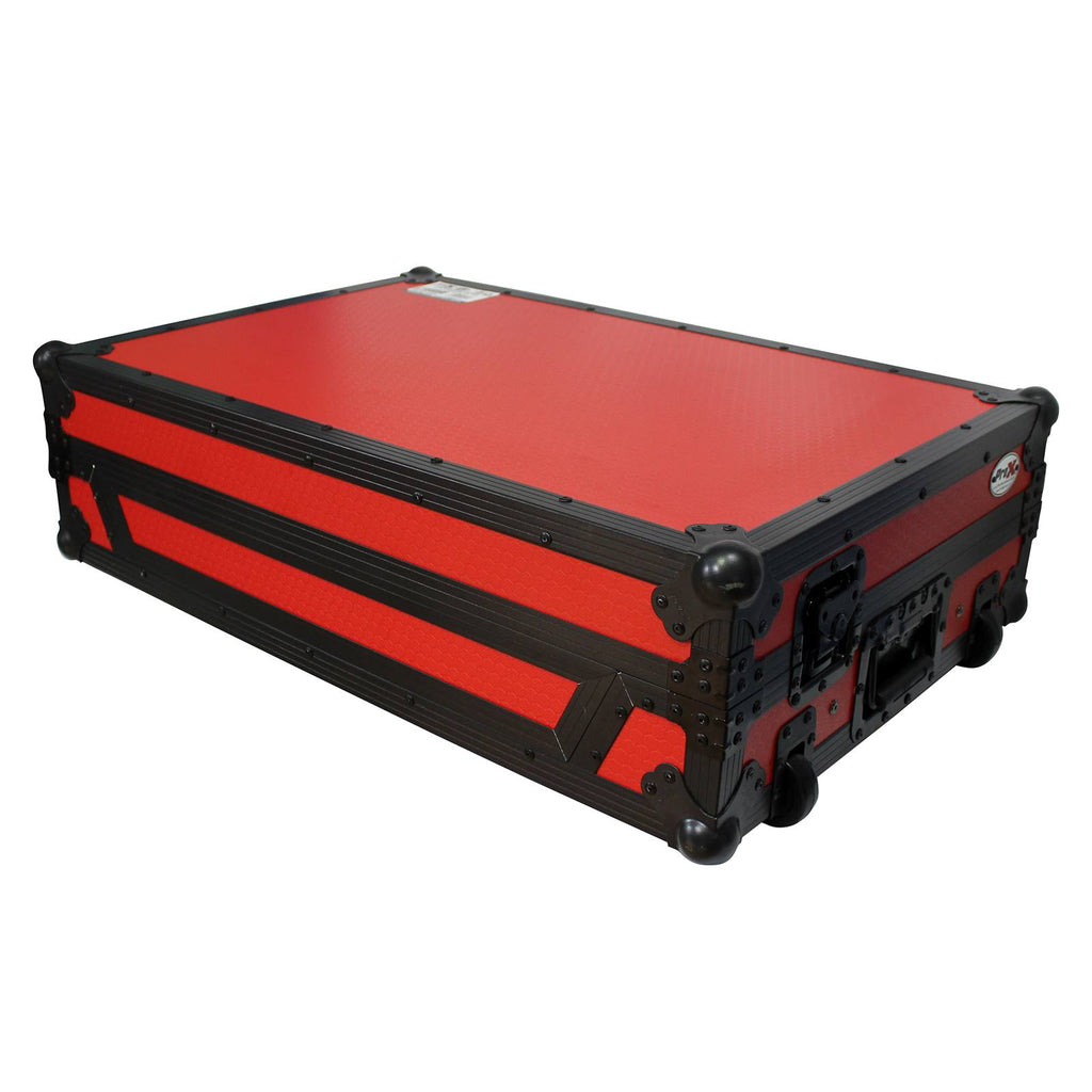 Red on Black Case with Shelf X88652