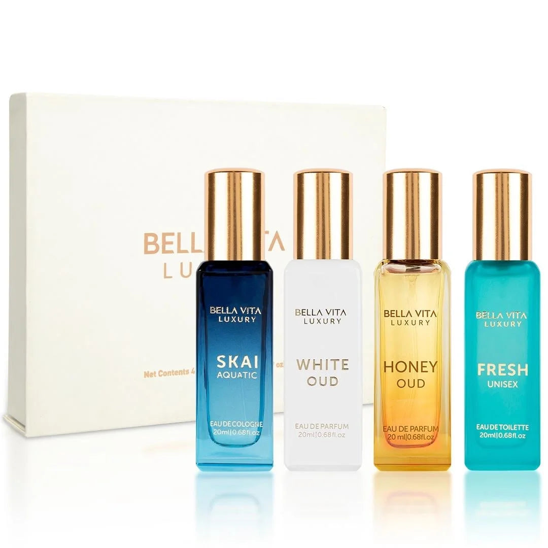 Unisex Luxury Perfume Gift Set 4x20 ML Eau De Parfum B626279