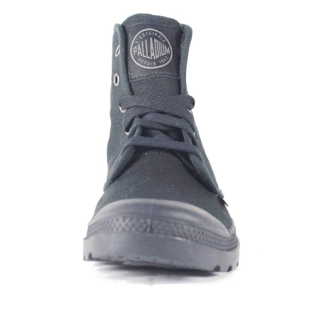 Black Canvas Boots W24225