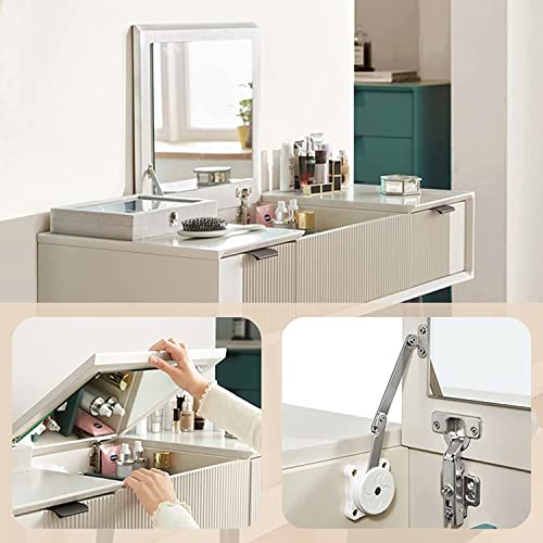 Vanity Desk with Drawers & Flip Top Mirror H559076
