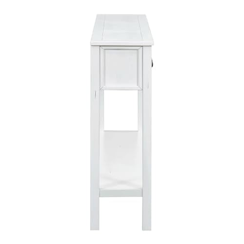 Sideboard Console Table with 2 Drawers and Bottom Shelf N5608