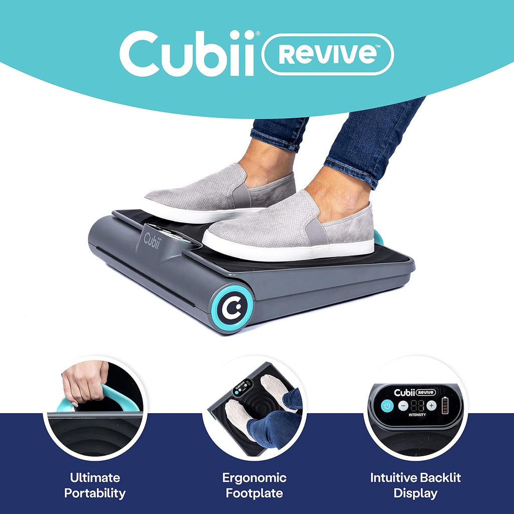 Cordless Portable Foot and Lower Leg Massager Vibration Foot Plate D710915