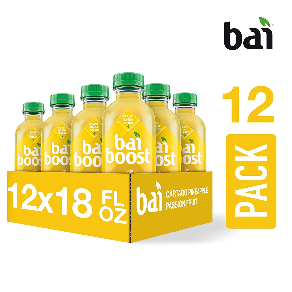 Pineapple Passionfruit Antioxidant Infused Beverage, 18 Fl Oz Bottle (Pack of 12) I4620