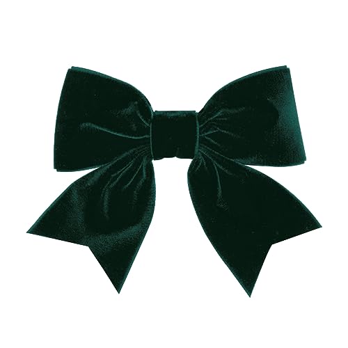 Black Velvet Hair Clip with Bowtie U67554