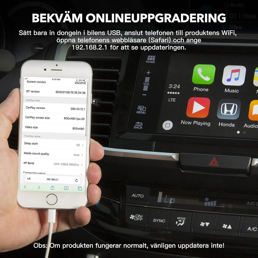 Wireless CarPlay Dongle M903