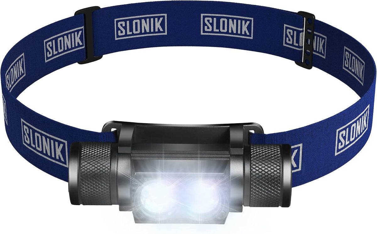 1000 Lumen Rechargeable CREE LED Headlamp with 2200 mAh Battery J8222