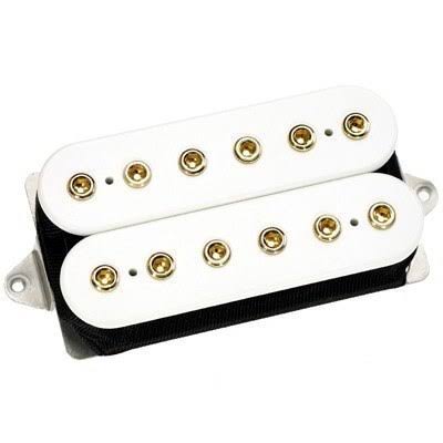White F-Spaced Humbucker Guitar Pickup K2194