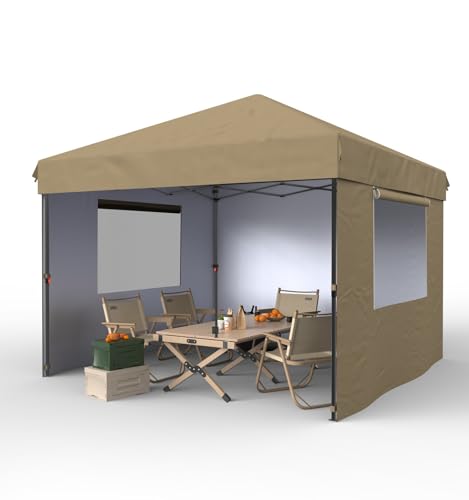 Black Pop Up Canopy with Portable Roller Bag B11896