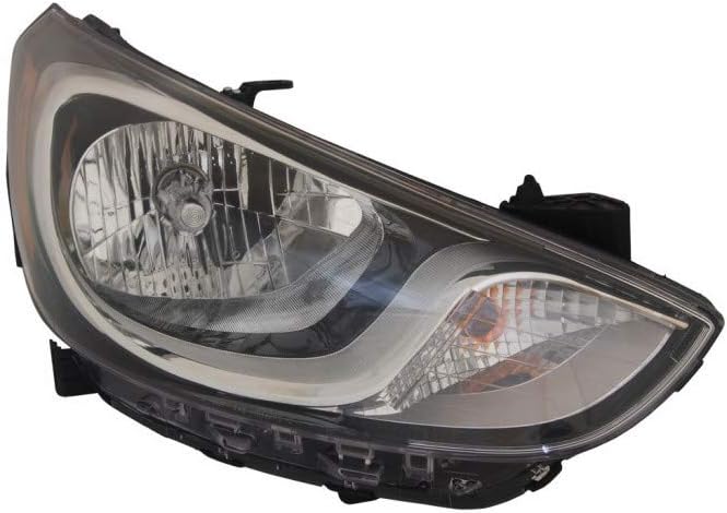 Headlight Assembly Passenger Side T3565