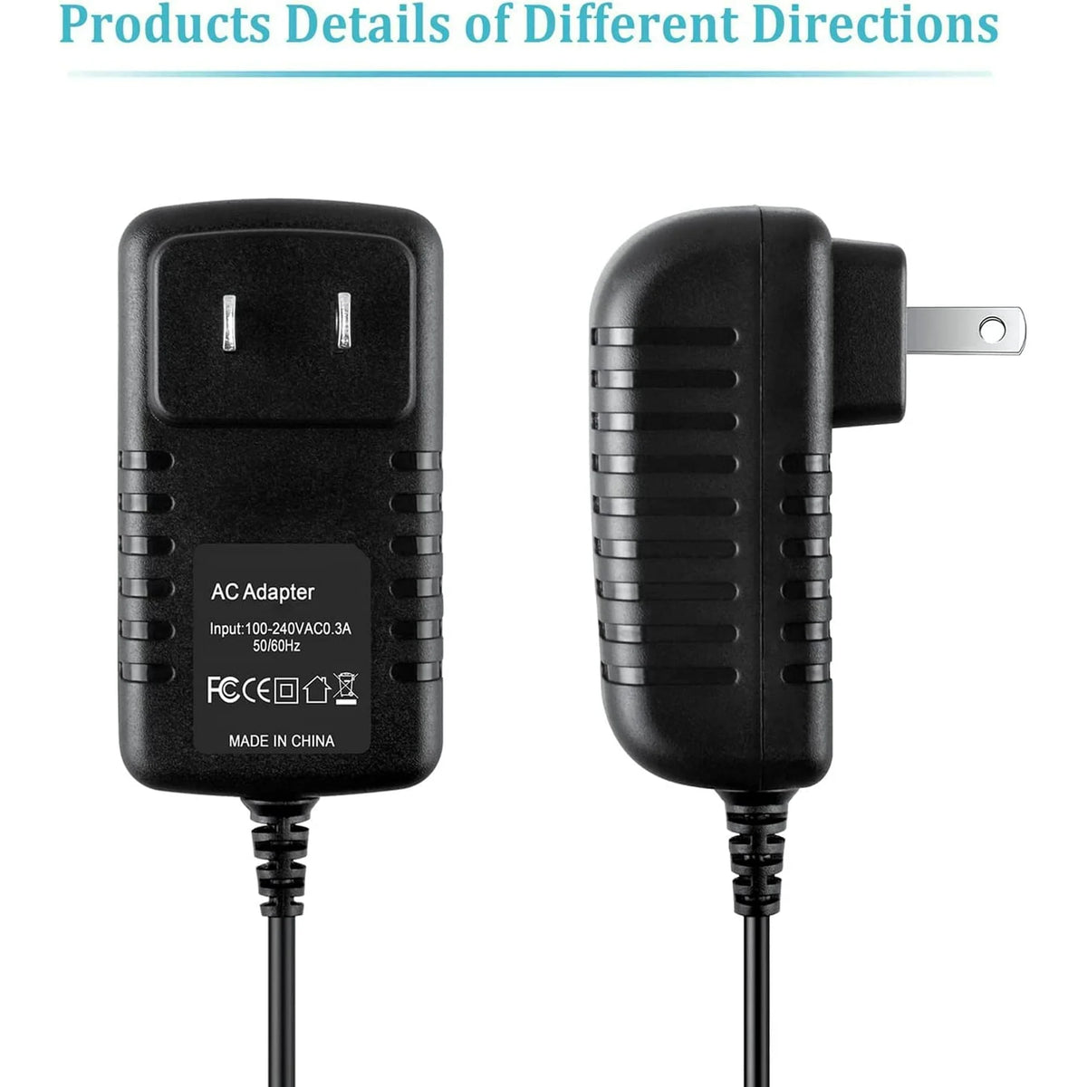 AC / DC Adapter Power Supply Cord J7548