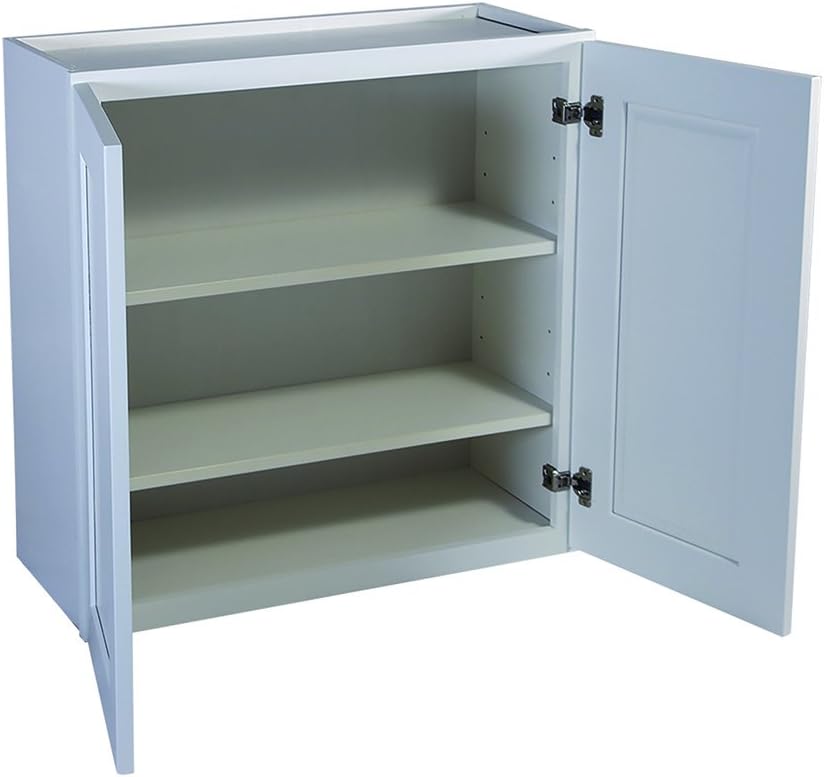 White Shaker Wall Cabinet R734257