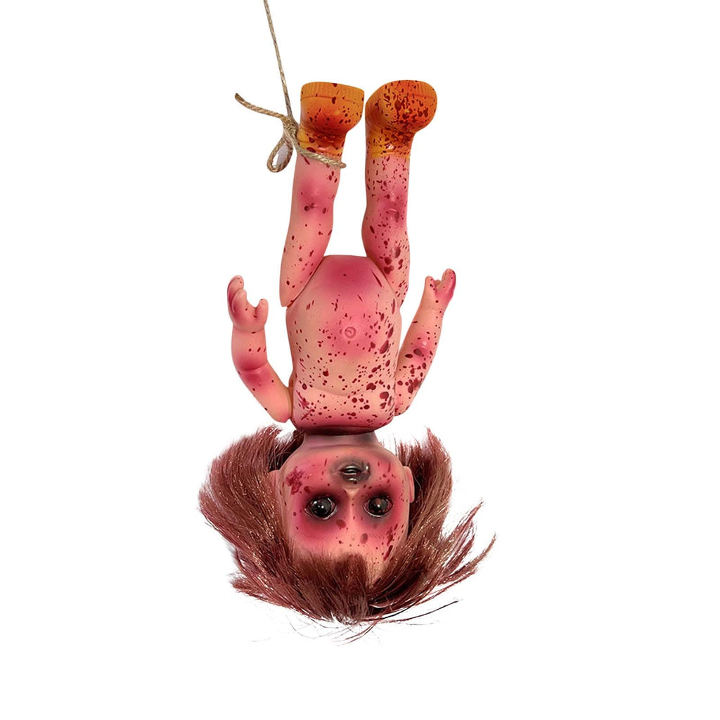 Halloween Hanging Rack Decoration Scary Dolls Hemp Rope H25448
