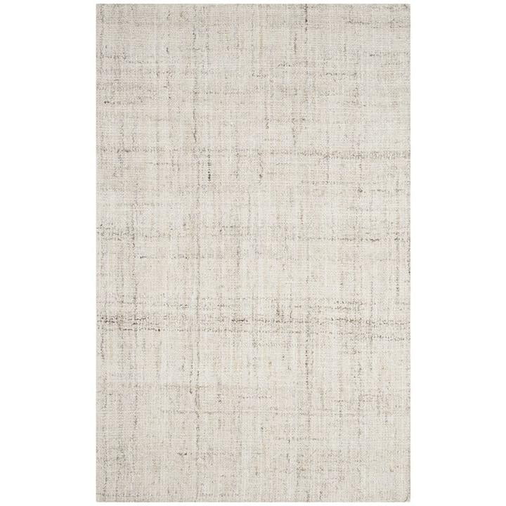 Ivory Beige Striped Area Rug 10' x 14' I74994