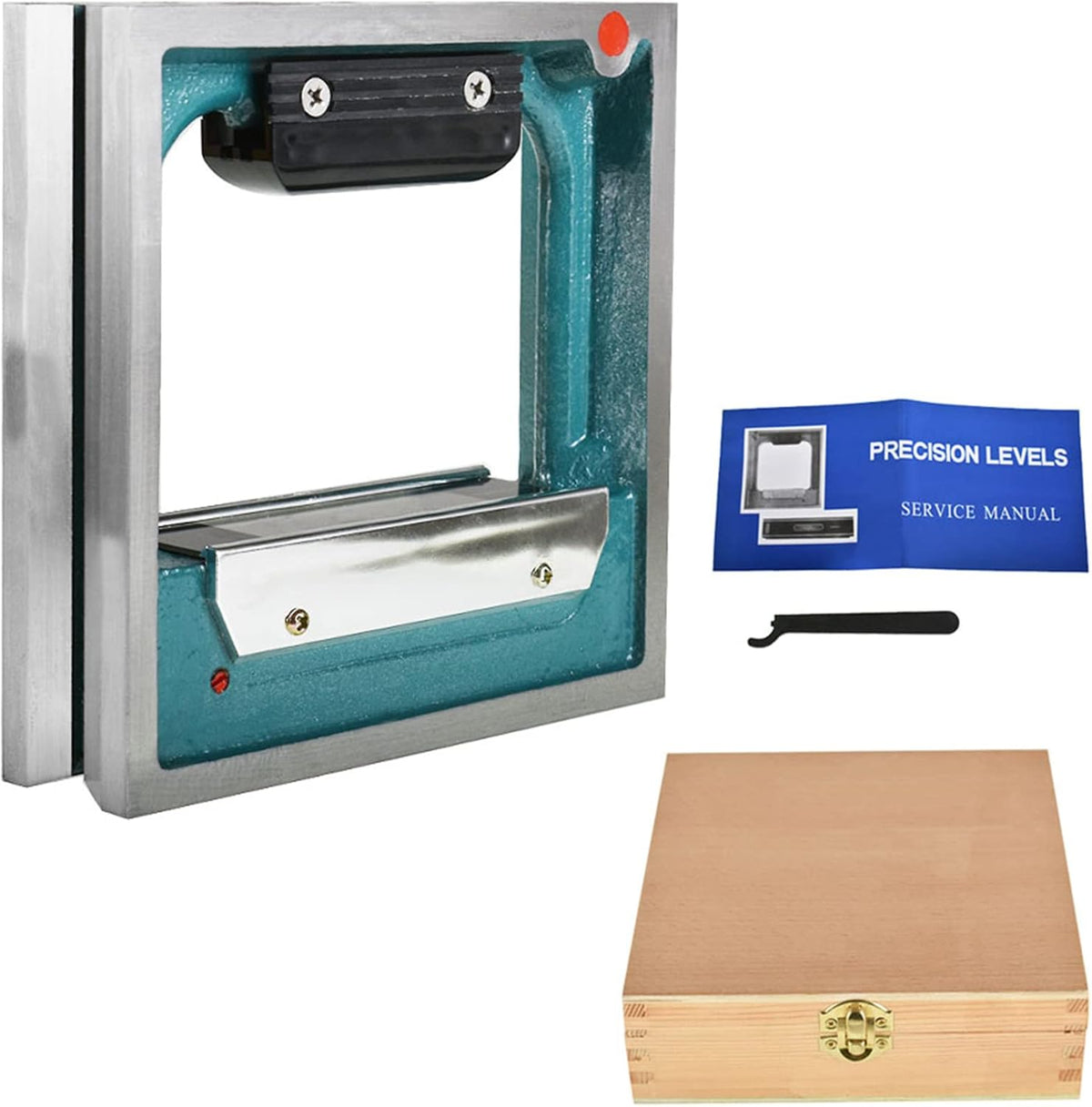 6 X 6 Inch Precision Frame Spirit Level Pack of 2 L338550