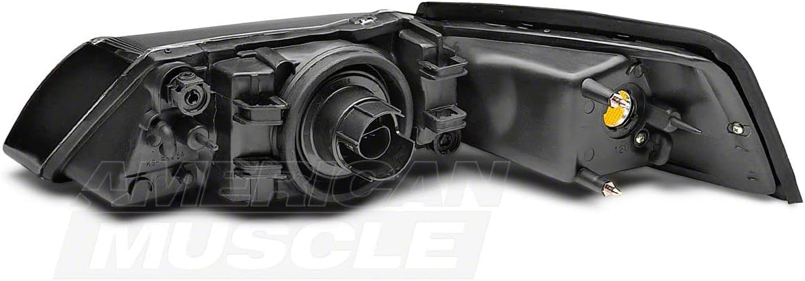 Chrome Housing Clear Lens Headlights V729