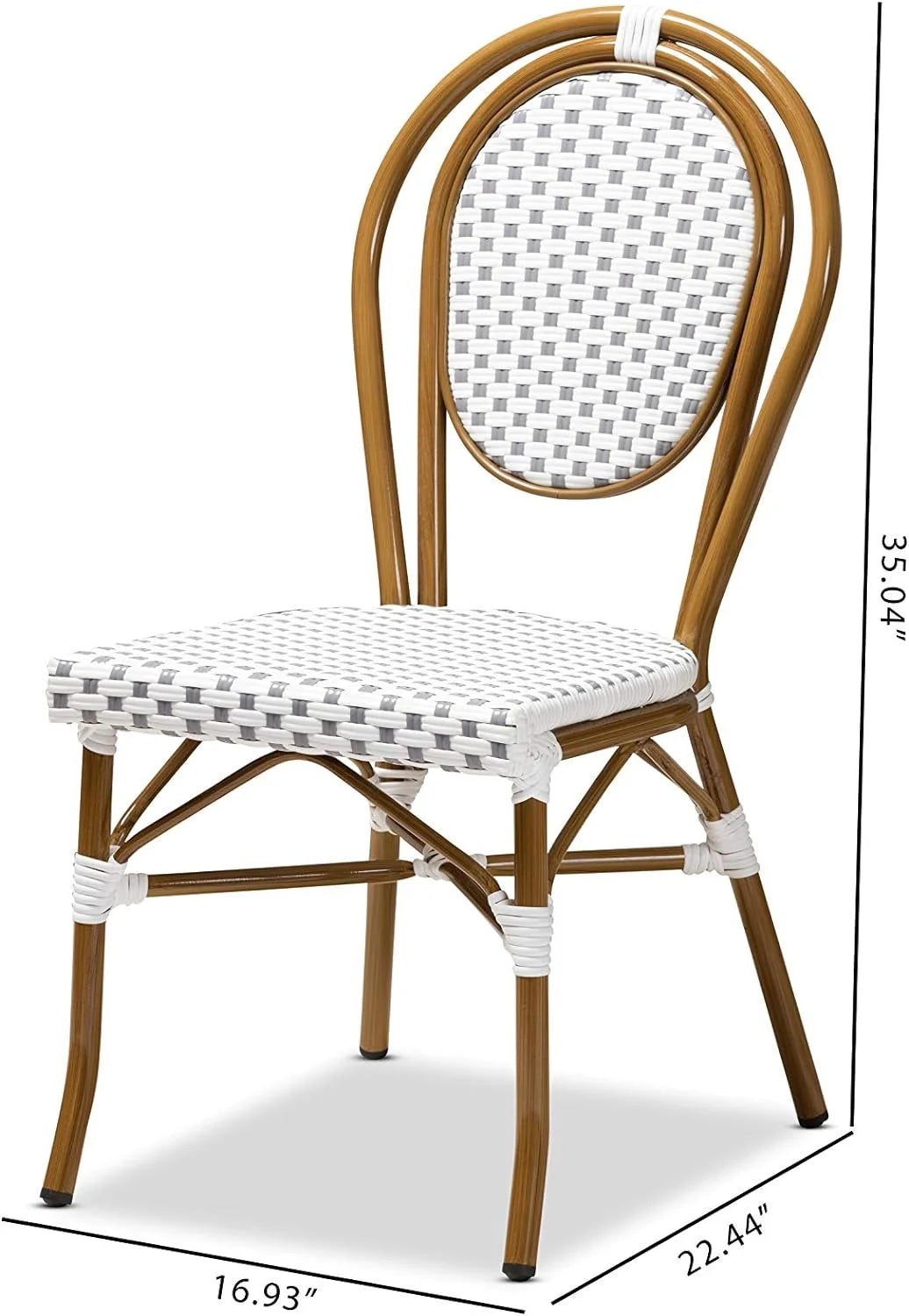Grey/White Dining Chairs S585