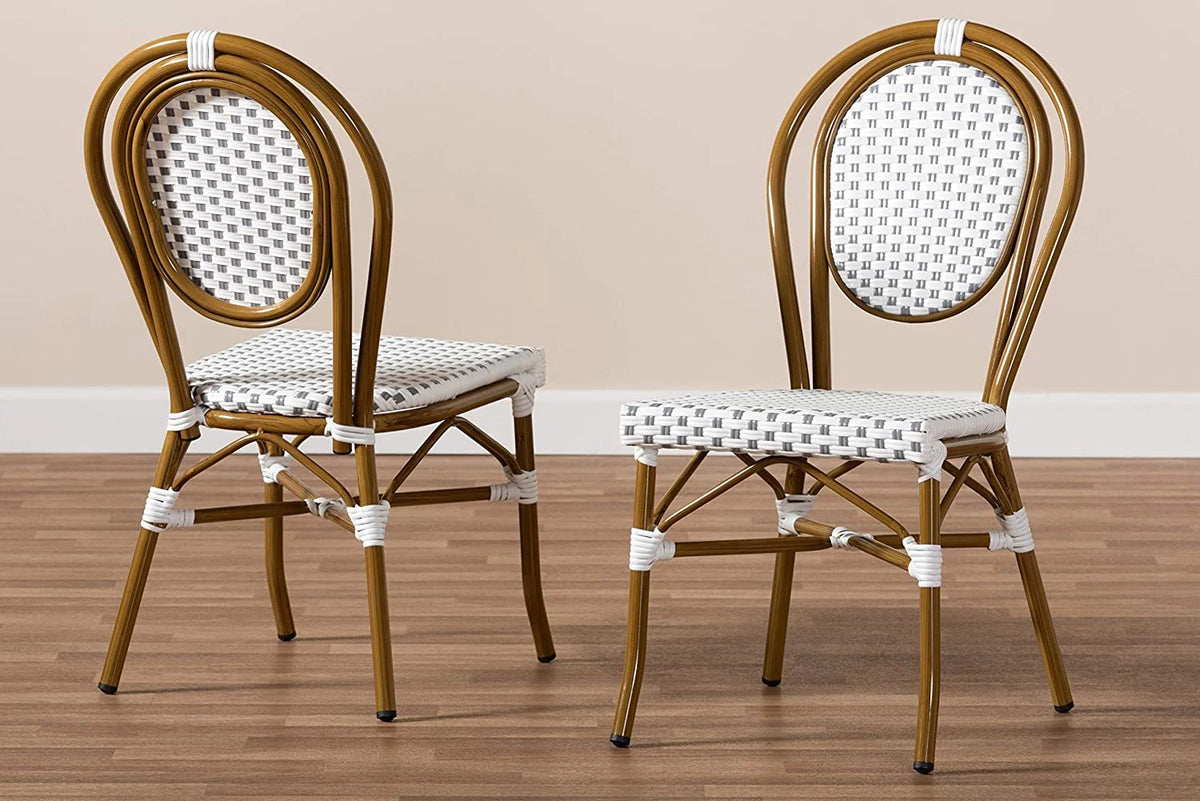 Grey/White Dining Chairs S585