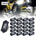 20Pods White LED Rock Lights O1608