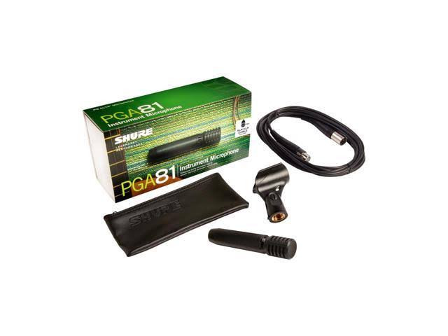 Black Metallic Cardioid Microphone O39663