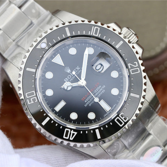 Silver Black Dial 43mm V54727